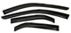 AVS 21-22 Cadillac Escalade ESV Ventvisor Outside Mount Window Deflectors 4pc - Smoke - Burkken Auto Parts