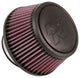 K&N Universal Round Clamp-On Air Filter 3in Flange ID x 6in Base OD x 4.625in Top OD x 3in Height - Burkken Auto Parts