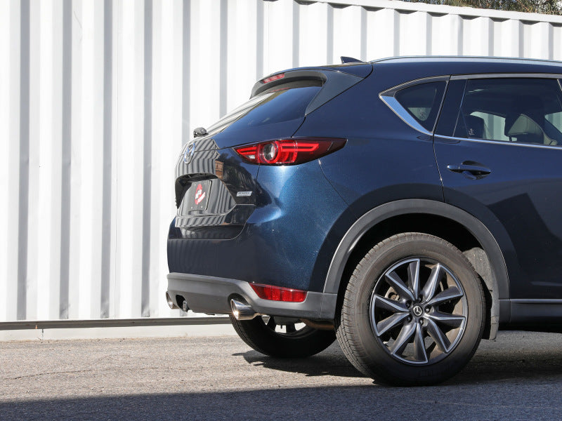 aFe Takeda 17-21 Mazda CX-5 2.5L (t) 2.5in. SS Axle-Back Exhaust System w/Polished Tips - Burkken Auto Parts