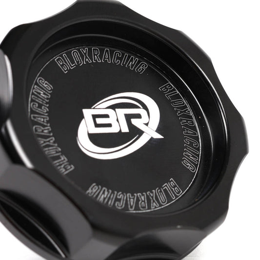 BLOX Racing Billet Honda Oil Cap - Black - Burkken Auto Parts