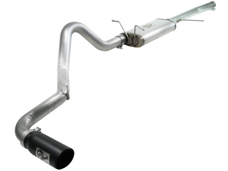 aFe MACHForce XP Exhaust Cat-Back 3in SS-409 w/ Black Tip 97-03 Ford F-150 V8 4.6/5.4L - Burkken Auto Parts
