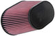 K&N Universal Clamp-On Air Filter 7in x 5-3/16in Flange 10in x 6-1/4in B 6-3/4in x 4-1/2in T 8in H - Burkken Auto Parts