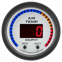 Autometer Phantom 2-1/16in 0-300 Degree F Digital Dual Air Temp Gauge - Burkken Auto Parts