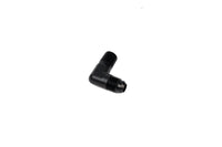 Aeromotive Fitting Elbow 1/4in-MNPT to AN-06 90-Deg Black - Burkken Auto Parts
