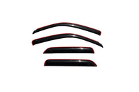 AVS 01-07 Ford Escape Ventvisor In-Channel Front & Rear Window Deflectors 4pc - Smoke - Burkken Auto Parts