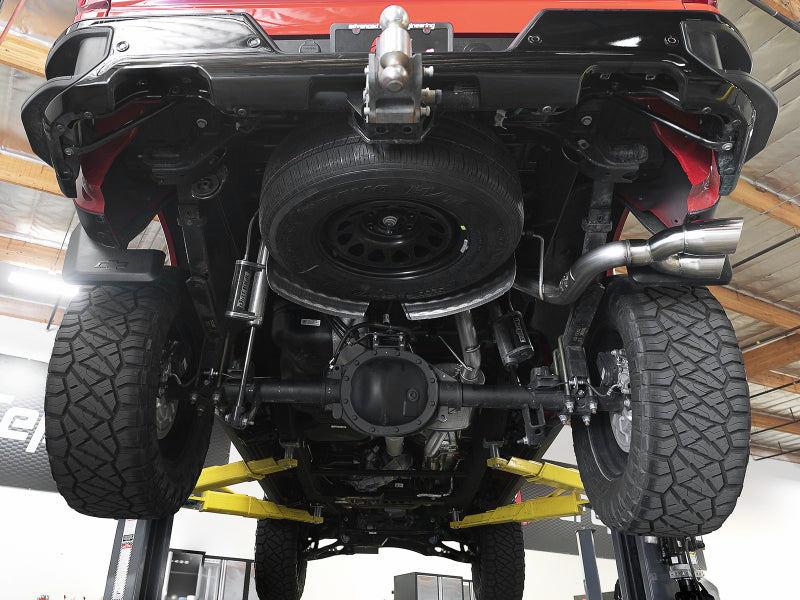 aFe Vulcan Series 3in 304SS Exhaust Cat-Back w/ Pol Tips 2019 GM Silverado / Sierra 1500 L4-2.7L (t) - Burkken Auto Parts