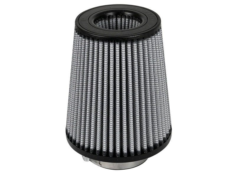 aFe MagnumFLOW Pro DRY S Universal Air Filter 3in F / 6in B / 4.5in T (Inv) / 7in H - Burkken Auto Parts
