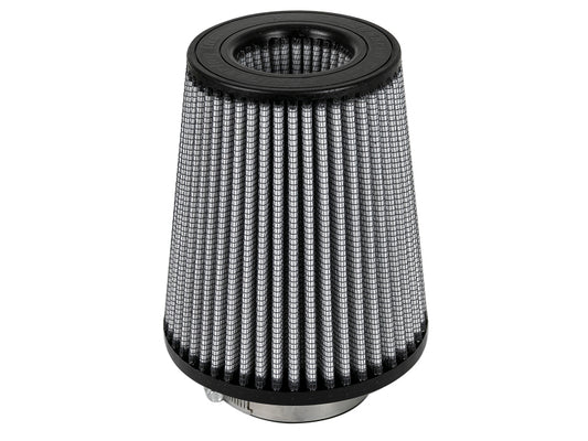 aFe MagnumFLOW Pro DRY S Universal Air Filter 3in F / 6in B / 4.5in T (Inv) / 7in H - Burkken Auto Parts