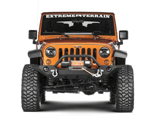 Raxiom 07-18 Jeep Wrangler JK 20-In Light Bar Hood Mounting Brackets