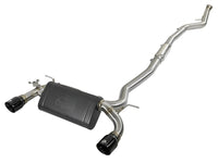 aFe MACH Force-Xp 3in 304 SS Cat-Back Exhaust w/ Black Tips 12-15 BMW 335i (F30) L6 3.0L (t) N55 - Burkken Auto Parts