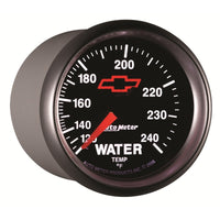 Autometer Sport-Comp II 2-1/16in 120-240 Deg Mechanical Water Temp Gauge - Bowtie Black - Burkken Auto Parts