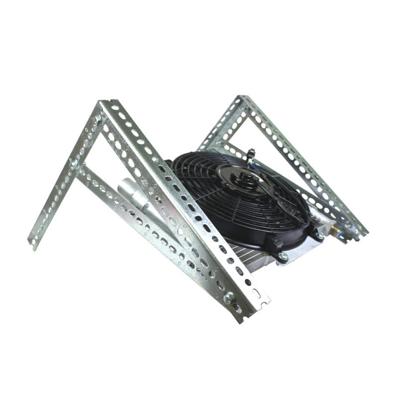 BD Diesel Xtruded Trans Oil Cooler - 5/8 inch Cooler Lines - Burkken Auto Parts