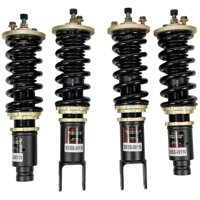 BLOX Racing 92-00 Honda Civic / 94-01 Acura Integra Plus Series Fully Adjustable Coilovers - Burkken Auto Parts