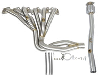aFe Power Twisted Steel Long Tube Header & Connection Pipes (Street Series) 01-16 Nissan Patrol - Burkken Auto Parts