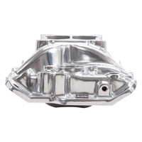 Edelbrock SBC Perf Air Gap Manifold Polished - Burkken Auto Parts