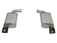 aFe MACHForce XP 2.5in 409 Stainless Axle Back Exhaust w/ Black Tips 15-17 Ford Mustang I4-2.3L (t) - Burkken Auto Parts