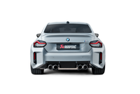 Akrapovic 2023 BMW M2 (G87) Slip-On Line (Titanium) (Req. Tips) - Burkken Auto Parts