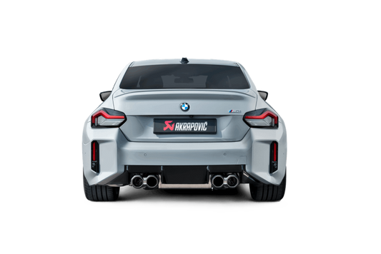 Akrapovic 2023 BMW M2 (G87) Slip-On Line (Titanium) (Req. Tips) - Burkken Auto Parts