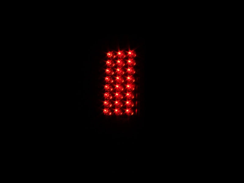 ANZO 2008-2015 Ford F-250 LED Taillights Black - Burkken Auto Parts