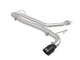 aFe Takeda 2.5in 304 SS Axle-Back Exhaust w/o Muffler w/BlackTips 18-22 Hyundai Kona L4-1.6L (t) AWD - Burkken Auto Parts