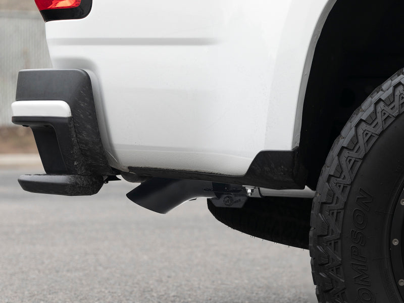 aFe MACH Force-XP 3in 409 SS Cat-Back Exhaust w/ Black Tip 16-18 GM Colorado/Canyon I4-2.8L (td) LWN - Burkken Auto Parts
