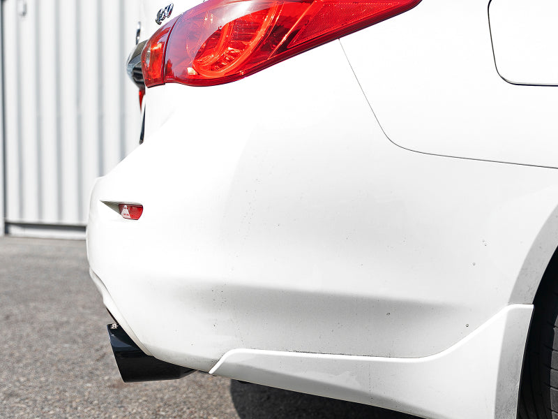 aFe Takeda 2.5in 304 SS Cat-Back Exhaust System w/ Black Tips 16-18 Infiniti Q50 V6-3.0L (tt) - Burkken Auto Parts