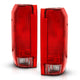 ANZO 1992-1996 Ford Bronco Taillight Red/Clear Lens (OE Replacement) - Burkken Auto Parts