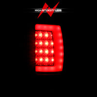 ANZO 1994-2001 Dodge Ram 1500 LED Taillights Plank Style Black w/Clear Lens - Burkken Auto Parts