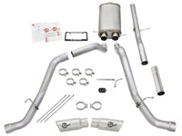 aFe Mach Force-XP Exhaust 3in Cat-Back SS 14-15 GM 1500 Trucks 4.3L/5.3L Dual Split w/ Polished Tip - Burkken Auto Parts
