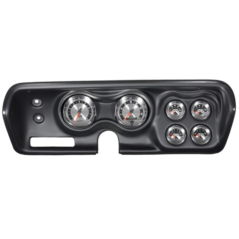 Autometer American Muscle Gauge Kit 6 Pc Bbody/Chrgr/Rdrunr/Sat 71-74 Tach/Mph/Fuel/Oilp/Wtmp/Volt - Burkken Auto Parts