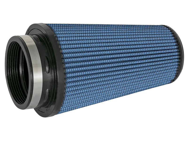 aFe Magnum FLOW Pro 5R Air Filter 3-1/2in F x 5in B x 3-1/2in T (INV DOME) x 8in H - Burkken Auto Parts