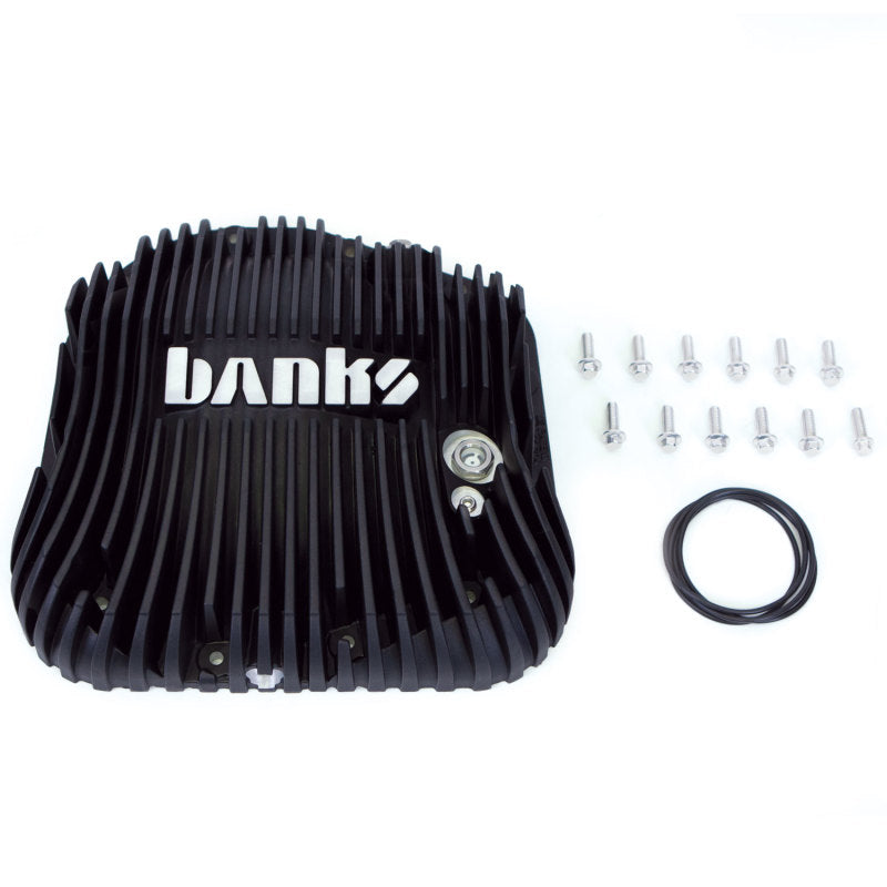 Banks Power 85-19 Ford F250/ F350 10.25in 12 Bolt Black-Ops Differential Cover Kit - Burkken Auto Parts