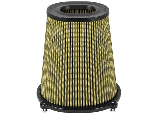 aFe Quantum Pro Guard 7 Air Filter Inverted Top - 5.5inx4.25in Flange x 9in Height - Dry PG7 - Burkken Auto Parts