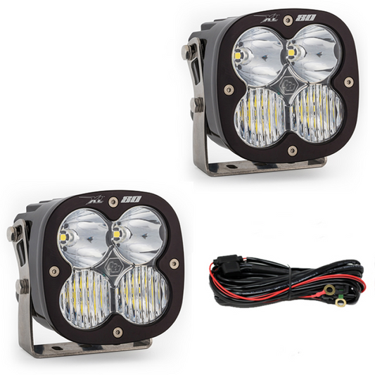 Baja Designs Jeep JL/JT Rubicon Steel Bumper LED Light Kit XL 80 - Burkken Auto Parts