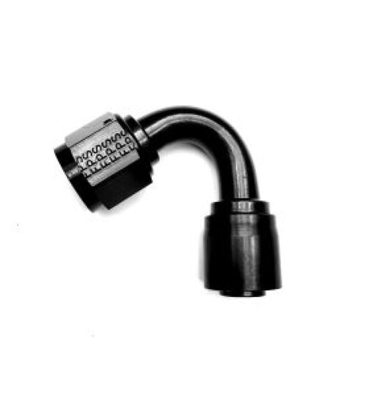 Fragola -16AN 120 Degree Fixed/Single Swivel Sport Crimp Pro Hose End - Burkken Auto Parts