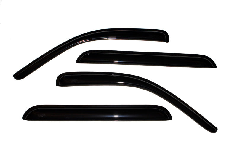 AVS 98-03 Dodge Durango Ventvisor Outside Mount Window Deflectors 4pc - Smoke - Burkken Auto Parts