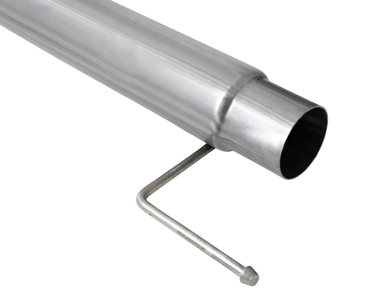 aFe Atlas 4in Aluminized Steel DPF-Back Exh 18-19 Ford F-150 V6-3.0L (td) w/ Black Tip - Burkken Auto Parts