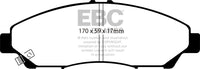 EBC 14+ Acura RLX 3.5 Hybrid Greenstuff Front Brake Pads - Burkken Auto Parts