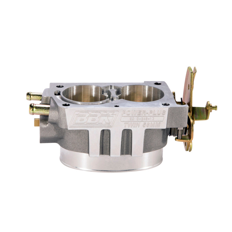 BBK 92-93 GM LT1 5.7 Twin 58mm Throttle Body BBK Power Plus Series - Burkken Auto Parts
