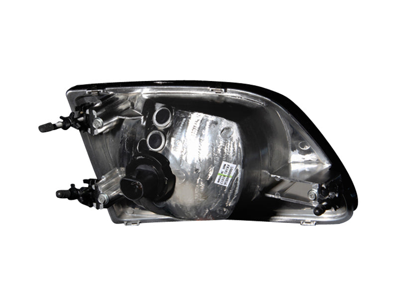 ANZO 1997.5-2003 Ford F-150 Crystal Headlights Black G2 - Burkken Auto Parts