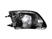 ANZO 1997.5-2003 Ford F-150 Crystal Headlights Black G2 - Burkken Auto Parts