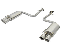 aFe Takeda 16-17 Lexus RC 200T 2.0L (t) 2in. SS Axle-Back Exhaust System w/Polished Tips - Burkken Auto Parts
