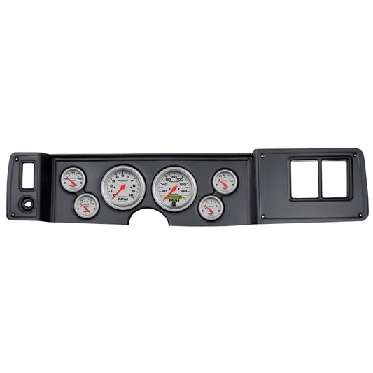 Autometer Ultra-Lite 79-81 Camaro Dash Kit 6pc Tach / MPH / Fuel / Oil / WTMP / Volt - Burkken Auto Parts
