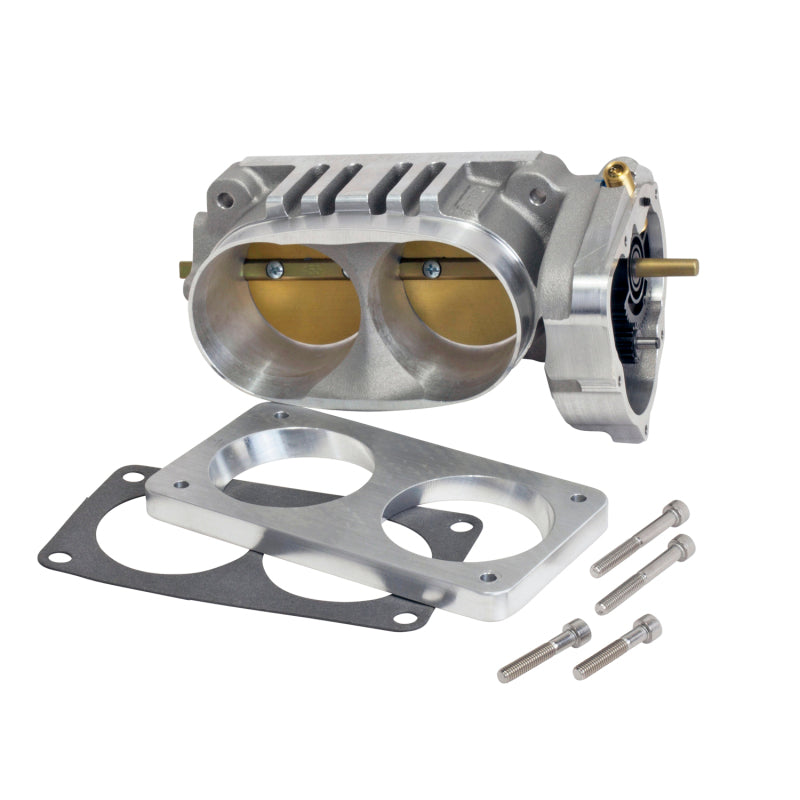 BBK 05-14 Mustang Shelby GT500 F Series Truck 6.8 V10 Twin 65mm Throttle Body BBK Power Plus Series - Burkken Auto Parts