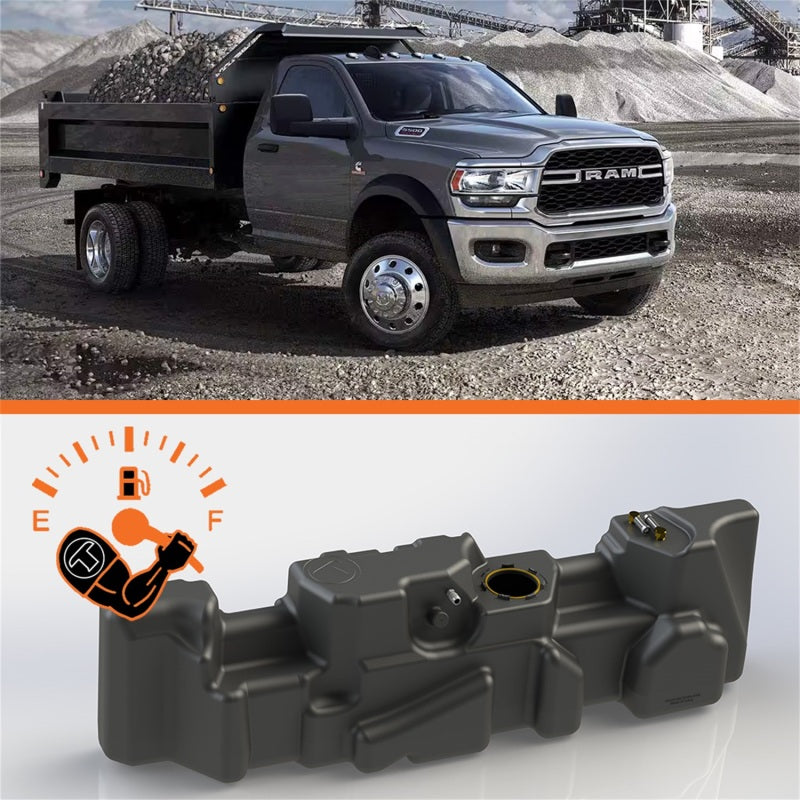 Titan Fuel Tanks 07-24 RAM 60in/84in/108in/120in Cab & Chassis 40 Gallon XXL Mid-Ship Fuel Tank - Burkken Auto Parts