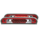 ANZO 2002-2008 Dodge Ram LED 3rd Brake Light Red/Clear - Burkken Auto Parts