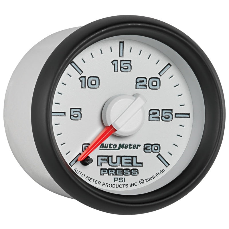 Autometer Factory Match 52.4mm Full Sweep Electronic 0-30 PSI Fuel Pressure Gauge - Burkken Auto Parts