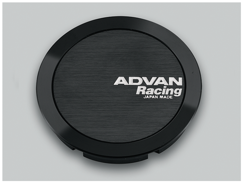 Advan 73mm Full Flat Centercap - Black - Burkken Auto Parts