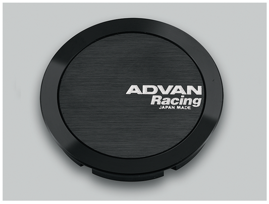Advan 73mm Full Flat Centercap - Black - Burkken Auto Parts