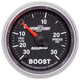 Autometer Sport-Comp II 52mm Full Sweep Electronic 30 In Hg-Vac/30 PSI Vacuum/Boost Gauge - Burkken Auto Parts